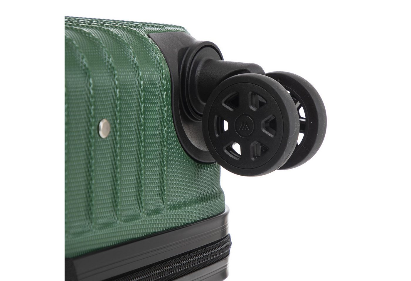 YONSLY Trolleyset Reisekoffer Hartschalen Trolley Rollkoffer Gepäckset für Reisen, 4 Rollen, (Hartschalen-Kabinenkoffer Set (L,XL), 2 tlg., Hartschalen Trolley Set), ABS-Hartschale, Zahlenschloss, 360°-Doppelrollen, Gummigriff Bild 3