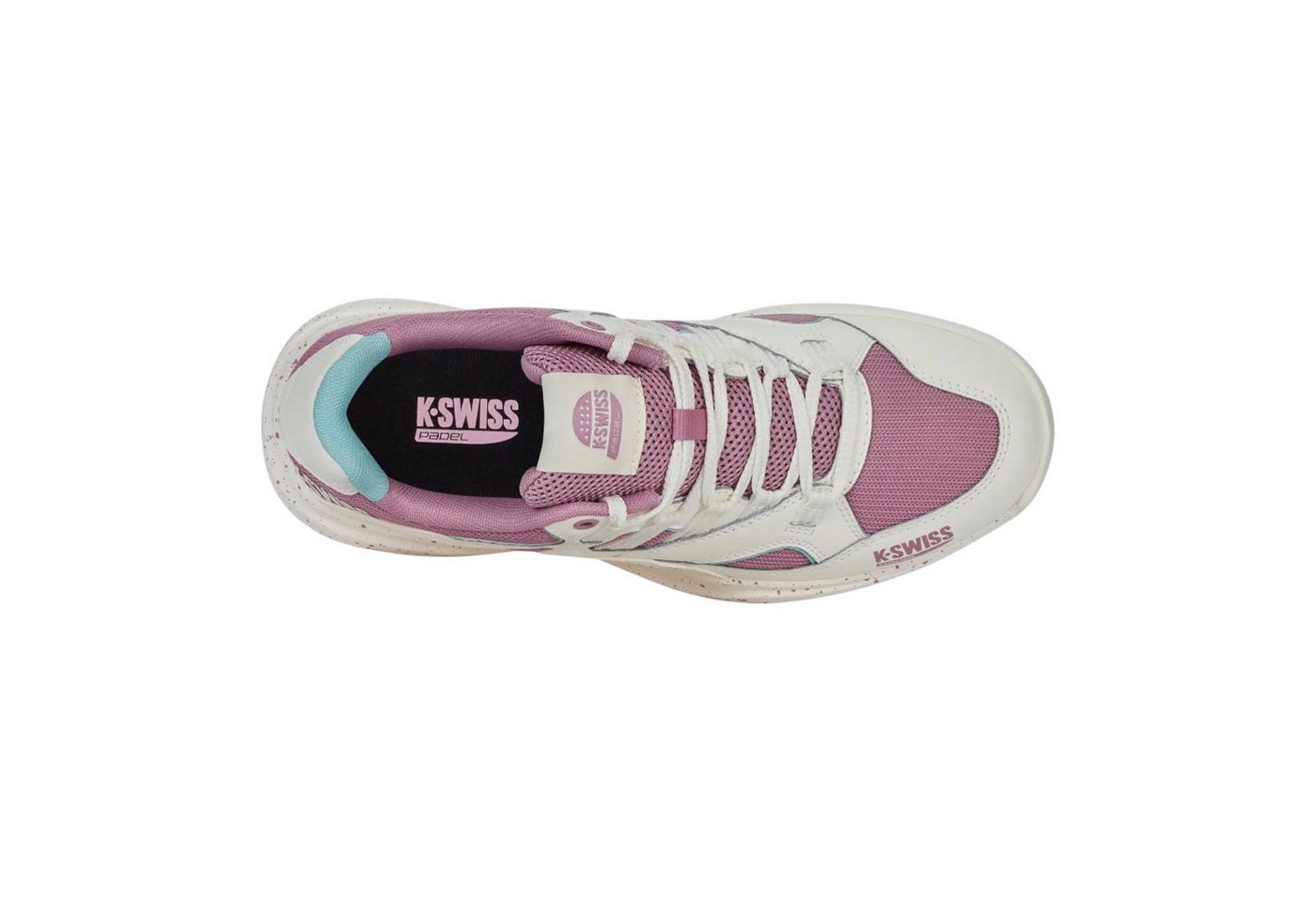 K-Swiss Performance Padelschuhe Tura Team - weiss/lila Damen Tennisschuh