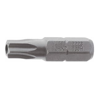 Bit 2223-T30H ∙ 1/4 Zoll (6,3 mm) Sechskant massiv ∙ Tamper Resistant torx® Profil ∙ sw T30H