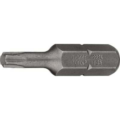 Bit 2224-T25 ∙ 5/16 Zoll (8 mm) Sechskant massiv ∙ Innen torx® Profil ∙ sw T25
