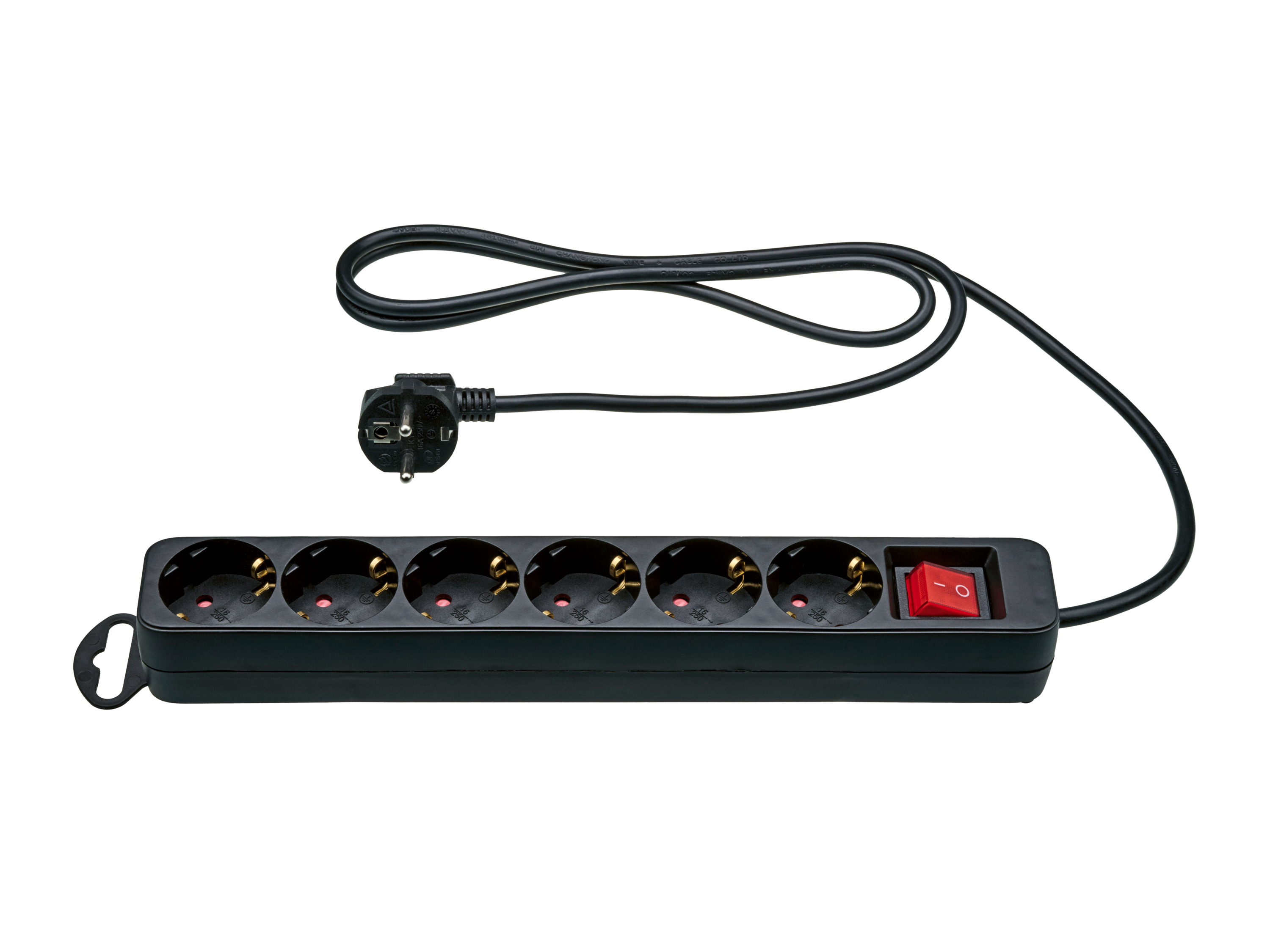 TRONIC® Steckdosenleiste (6fach 1,5m)