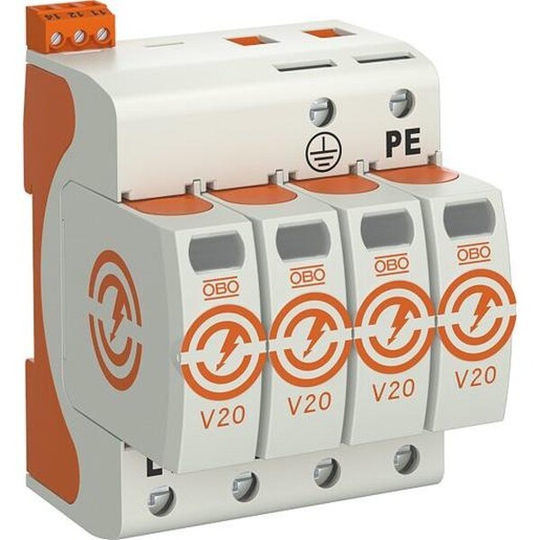 Obo Surgecontroller V20 4-p.m.fs (v20-4+fs-280)