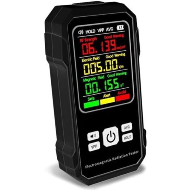 Emf-detektor, Elektrisches Feldstärkemessgerät, Magnetisches Feldstärkemessgerät, Hochfrequenz-leistungsmessgerät Mit Akustischem Alarm