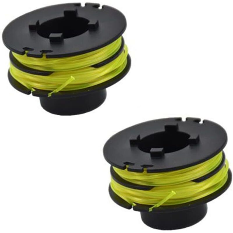 2 Sätze Ersatzspulen Und -kappen Für Den Ryobi Rac118 Trimmer/freischneider.