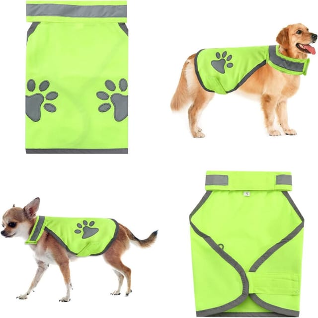 Reflektierende Sicherheitsweste für Hunde