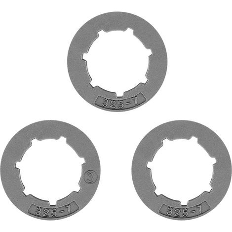 Satz Mit 3 3/8" 7-zahn-kettenrädern - Für Stihl Kettensägen 028, 029, 034, 039, Ms290, Ms310, Ms390