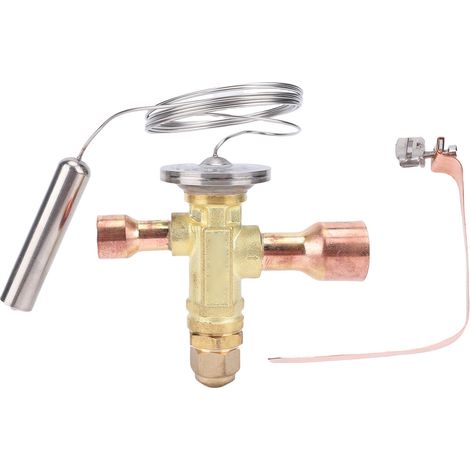 Thermostatische Expansionsventilhalterung – Odf-einlass 5/8", Auslass 7/8", Für R22/r407c/r404a/r507/r134a/r410a