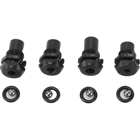 4-teiliges Nietbit-set (mit Haltenase) – Größen 3/16" Bis 9/32", Für Milwaukee M18 Nietgerät