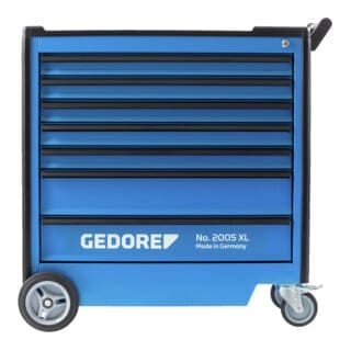 Werkzeugwagen mit 7 Schubladen, Nr. 2005 xl 0520 - Gedore