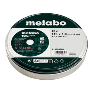 Metabo - 10 Trennscheiben-SP 115x1,0x22,23- 100 Jahre (616398000)