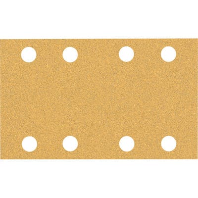 Expert C470 Schleifpapier für Schwingschleifer, 80 x 133 mm, 8 Löcher, k 60 - Bosch
