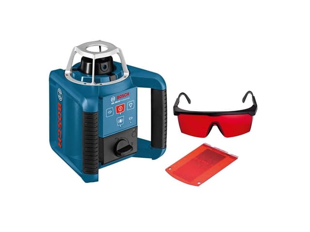 Bosch Rotationslaser grl 300 hv + Laser-Empfänger lr 1 + Varta in l-boxx 238