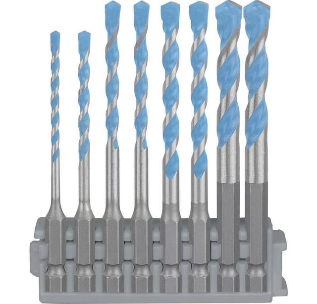 Expert HEX-9 Multi Construction Pick & Click Set, 3–8 mm