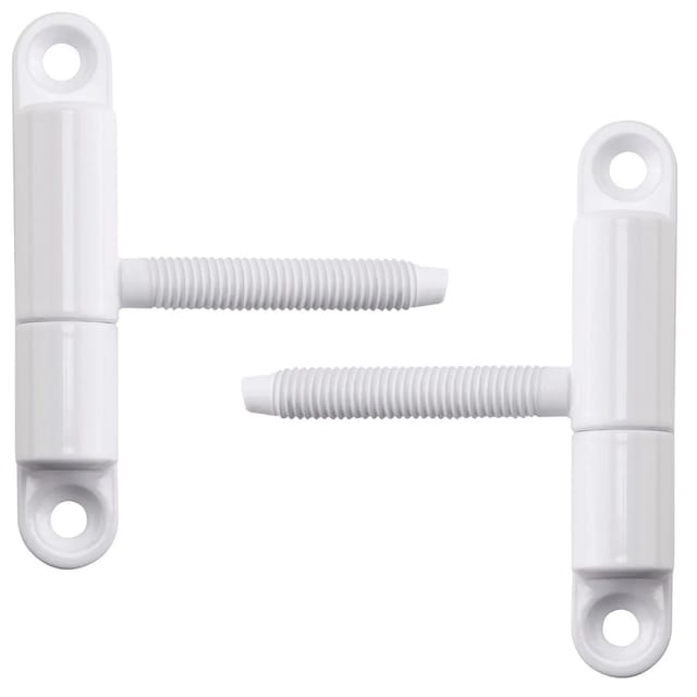 Türband Einbohrband 15 x 83 mm mit Zapfen M8 x 50 mm weiß, 2 Stück