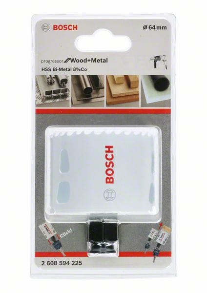 Bi-Metall Lochsäge Progressor for Wood & Metal, Ausführung: 64mm , 2608594225 - Bosch