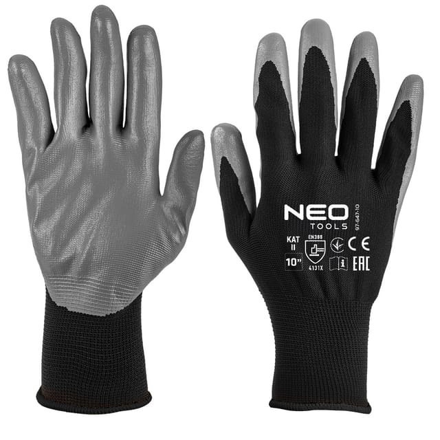 Arbeitshandschuhe, ntrilexbeschichtetes Polyester, 4131X, Größe 11