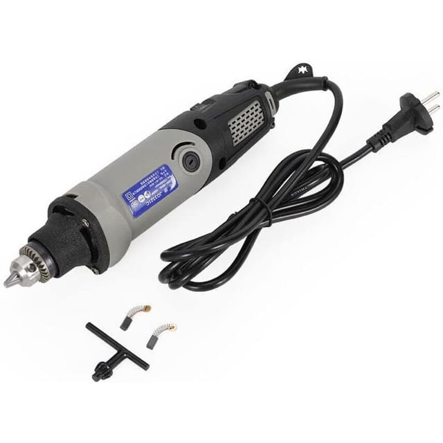 Mini Elektrischer Schleifer 220 V,6-gang Polieren,speed 5000-28000 U/min,befestigungsbereich 0.6-6.5 Mm Stabschleifer Elektrische Mühle Für Diy Gravur Schleifen Männertag Geschenke