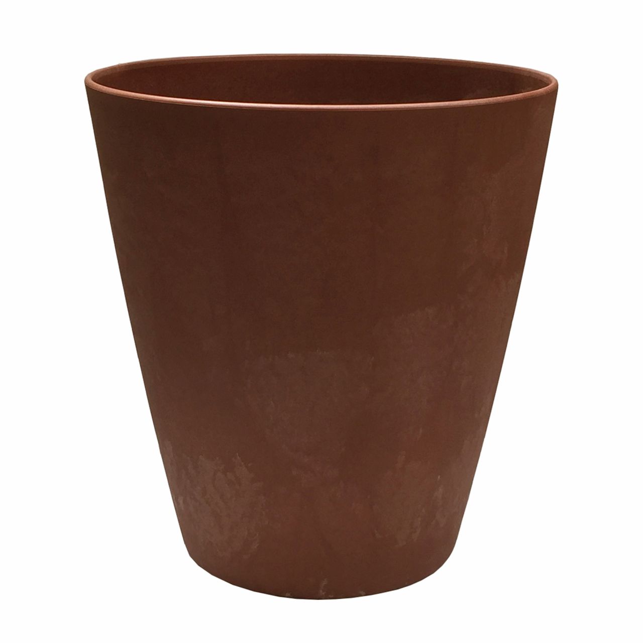 Pflanzgefäß 'material', Rund, Kortenstahl, Kunststoff Ø 30 Cm