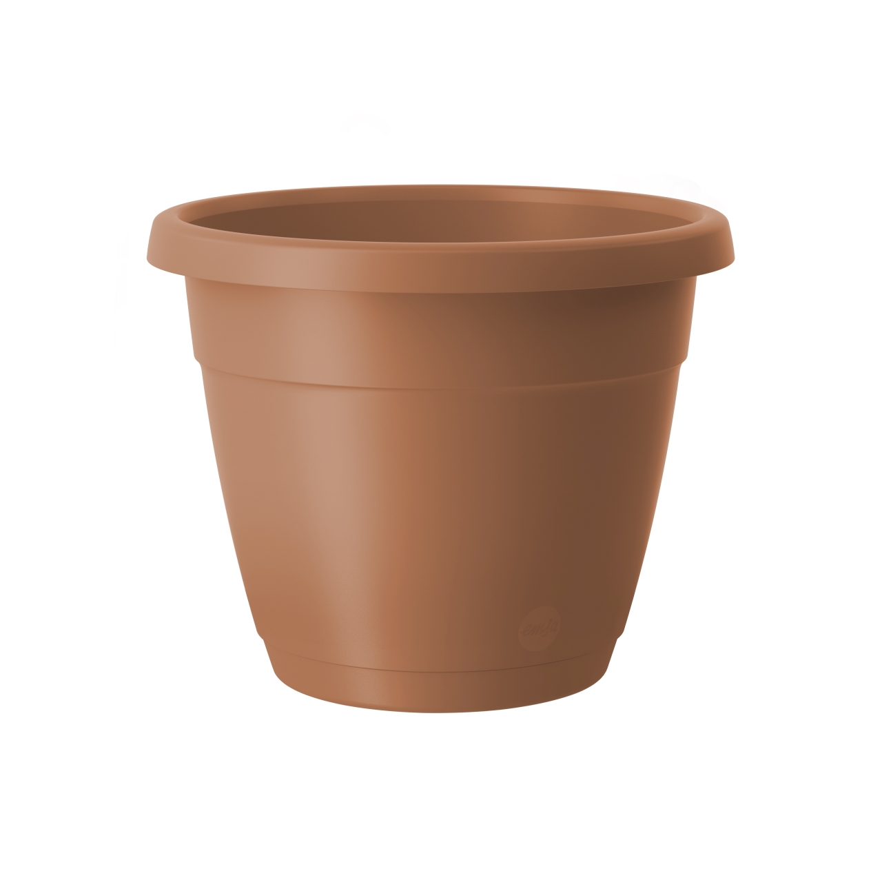 Poétic My City Garden Blumenkübel Terracottafarben Rund Ø 49,6 Cm - Kunststoff