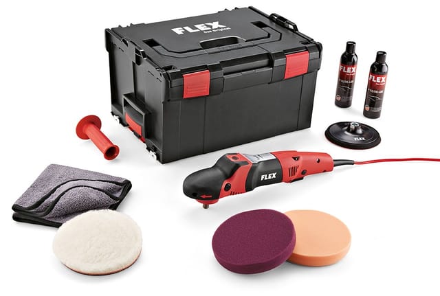 Flex - Polishflesh PoliersetPE 14-2 150 P-Set im Koffer - 376.175