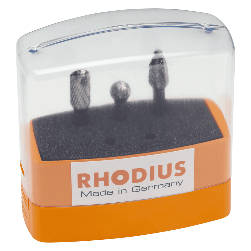 Rhodius Hf Set 3 Top, 3 Stück, Mm, Hartmetall-frässtift Set