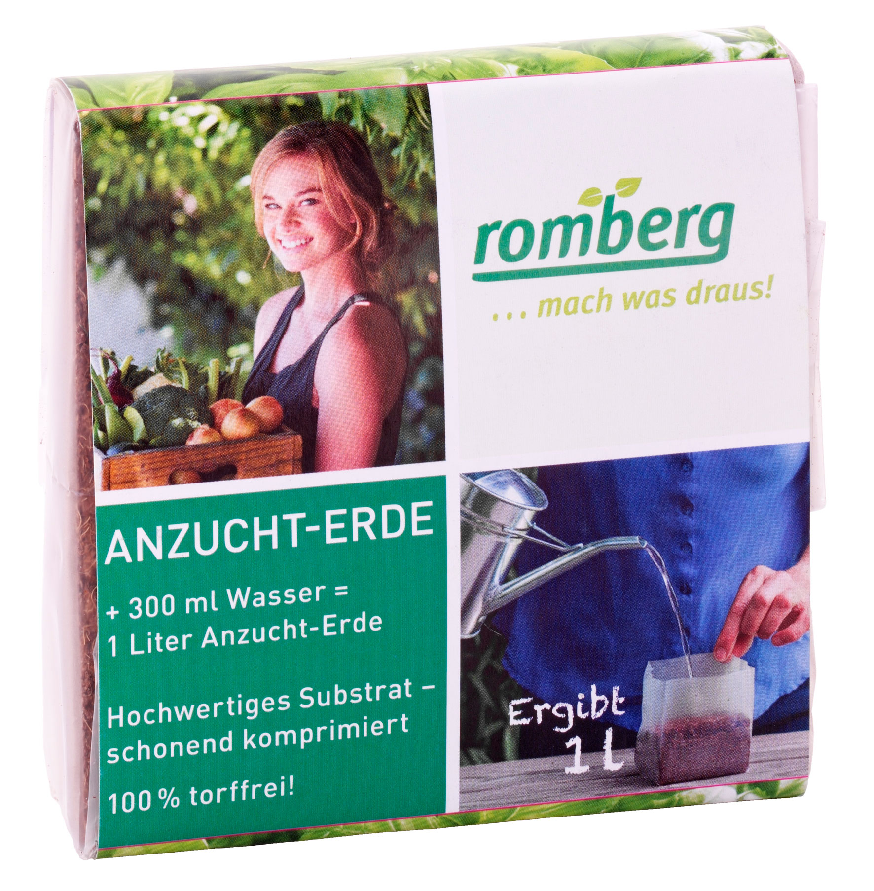 Romberg Classic Pop Up Anzuchterde Komprimiert - 1 Liter