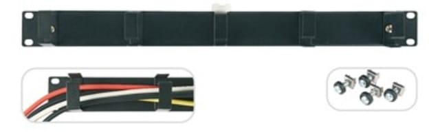 Rack Panel 19in Frontdurchführung 1u