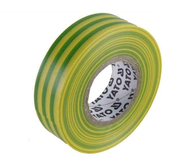 YATO Isolierband 15mm x 20m Gelb-Grün
