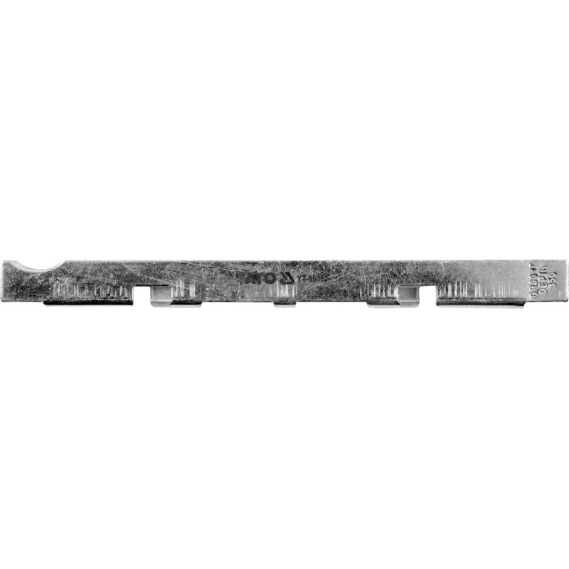 Yato YT-85052 Lehre of Silber Dicken 0,65,0,75 mm