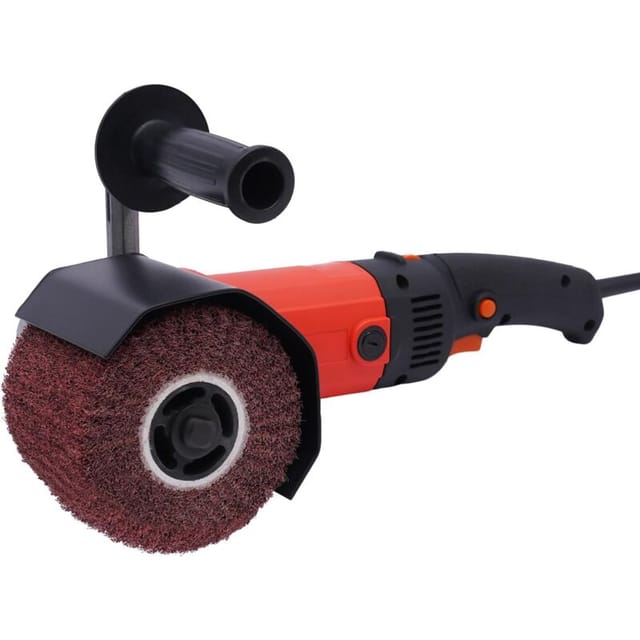 1580w Vielseitige Satiniermaschine Für Oberflächen-renovierung, Bürstenschleifer Mit Walzenschleif-funktion, Temperaturbegrenzung Und Drehzahlabsenkung Bei Überlast