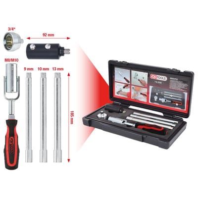 Ks Tools Waschtisch-Montage-Satz, 6-tlg