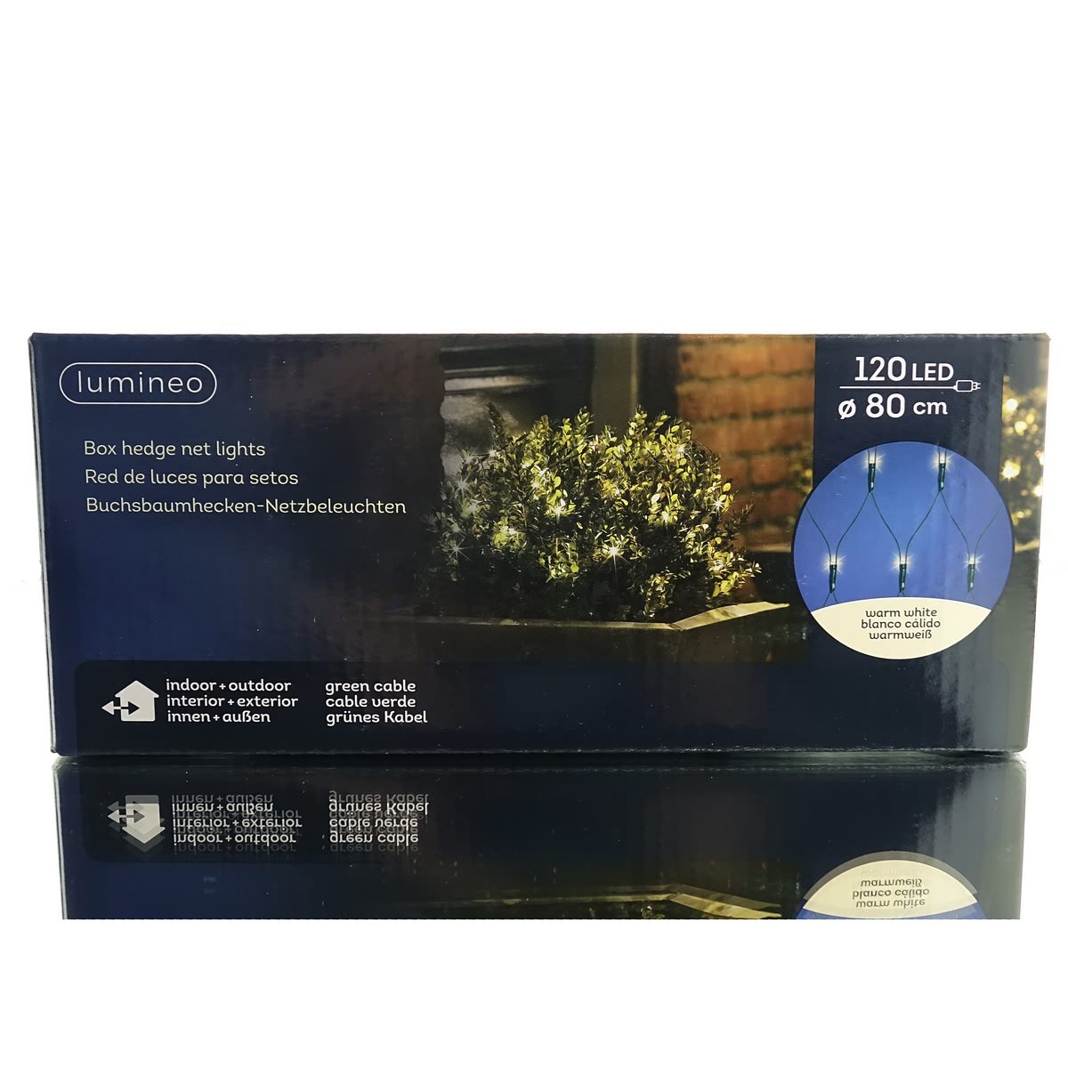 Led Netz Lichterkette Netzkette Für Kugeln 80 Cm