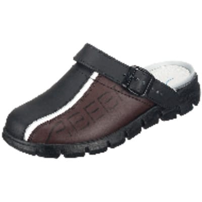 Berufsschuhe Clog Dynamic 7315 Abeba Schwarz/Braun Gr. 39