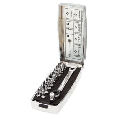 Ks Tools 1/4' CHROMEplus Bit-Satz, 20-tlg - 918.4520