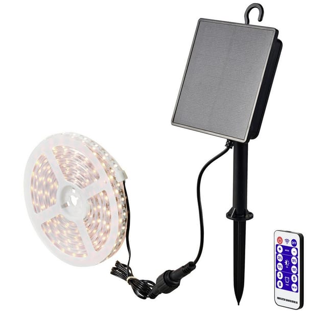 Sygonix - SY-5947264 Solar-Lichtschlauch led led fest eingebaut 1.8 w Transparent