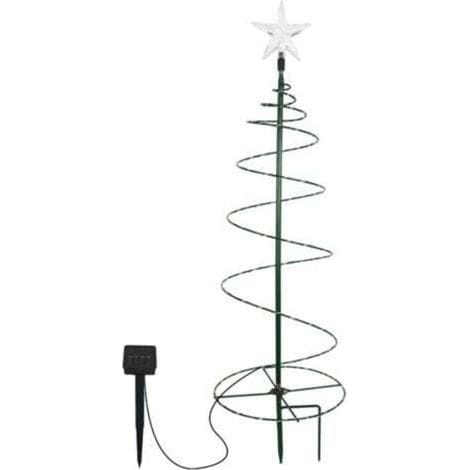 Stück Künstlicher Solar-weihnachtsbaum, Außendekoration, Gartenbeleuchtung, Lichterkette, Led-weihnachtsbaumschmuck, Höhe 60 Cm (warmweiß)