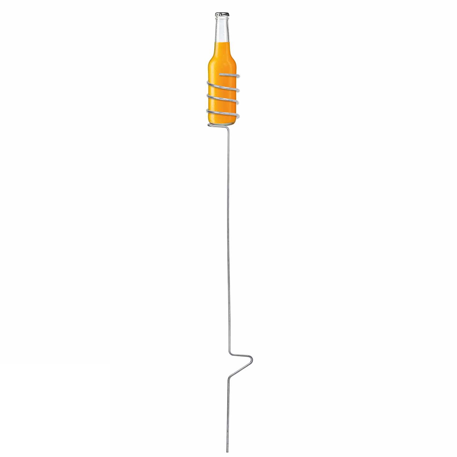 Bellissa Bierflaschenhalter Flaschenhalter Verzinkt Party Grillparty 100 Cm