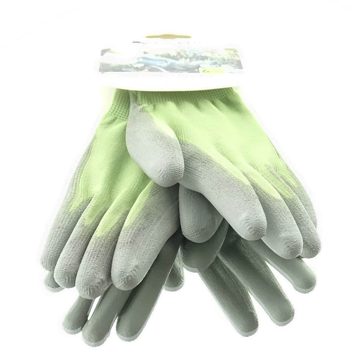 Blackfox® Garten - Handschuhe Sensitive Hellgrün Gute Fingerfertigkeit Größe 6/xs