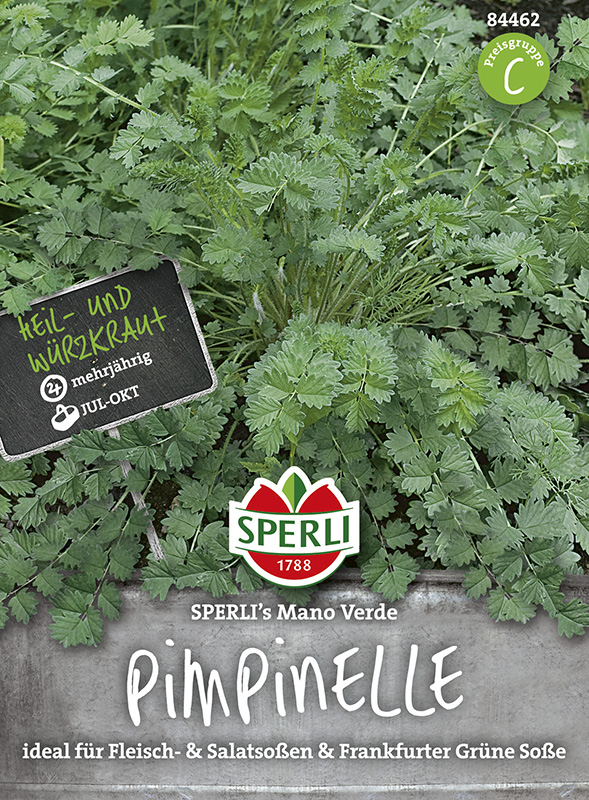 Sperli's Pimpinelle Mano Verde, Sanguisorba Minor