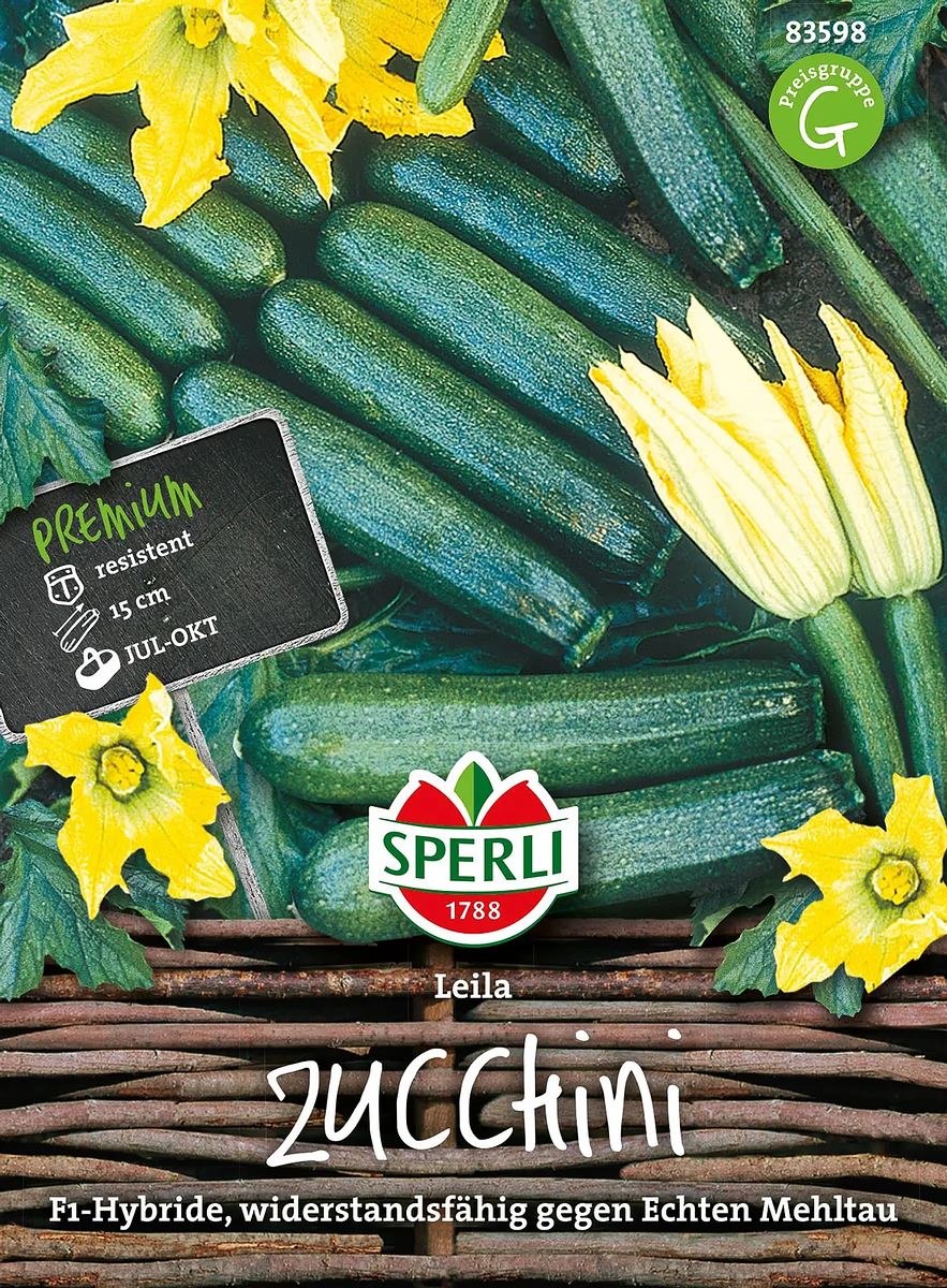 Gemüsesamen, Zucchini 'leila'