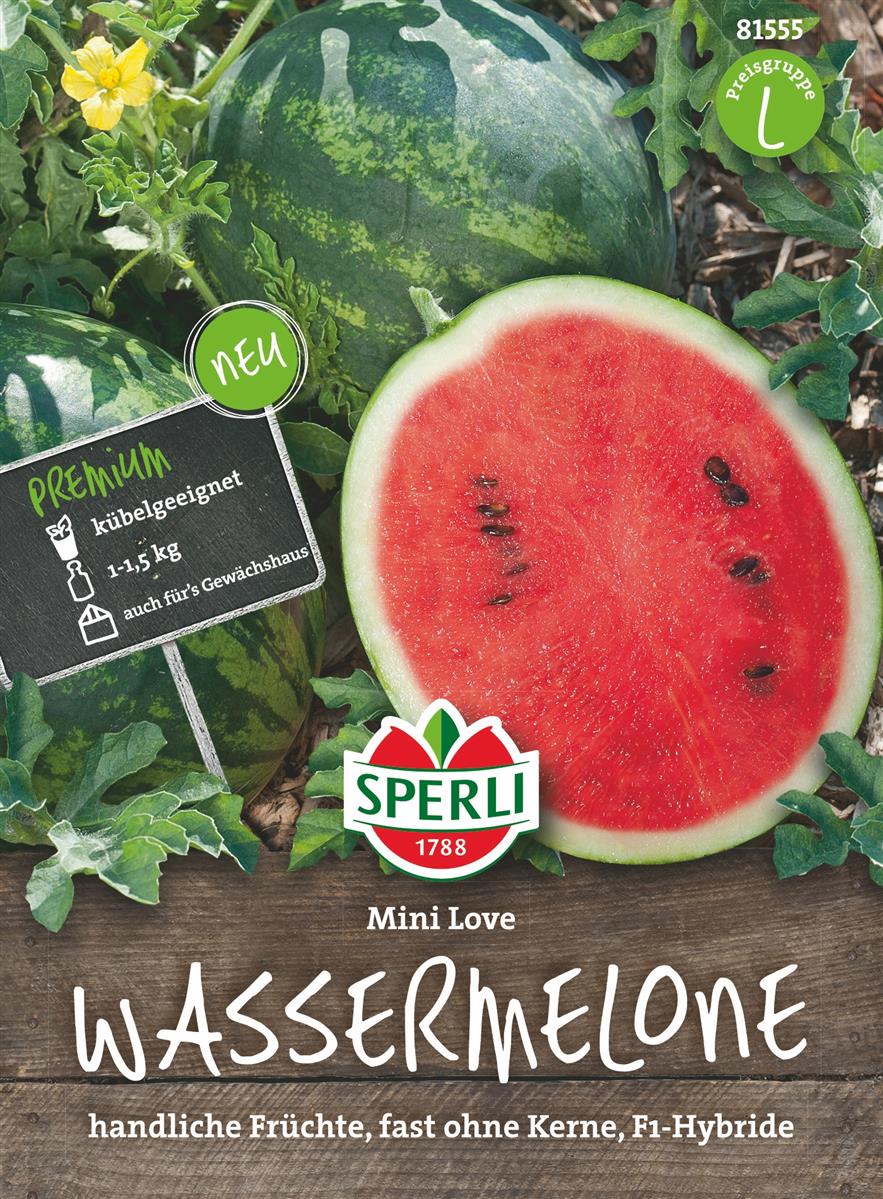 Sperli Wassermelonen Mini Love F1 - Obstsamen