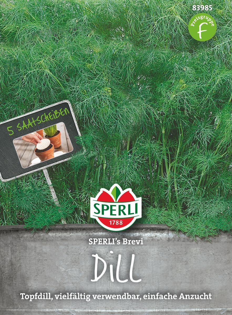 Sperli Dill Brevi - 5 Saatscheiben - Kräutersamen
