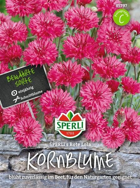 Sperli Kornblumen Sperli´s Rote Lola - Blumensamen