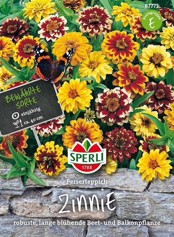 Sperli Zinnien Perserteppich Mischung - Blumensamen