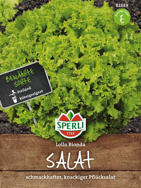 Sperli Pflücksalat Lollo Bionda - Gemüsesamen