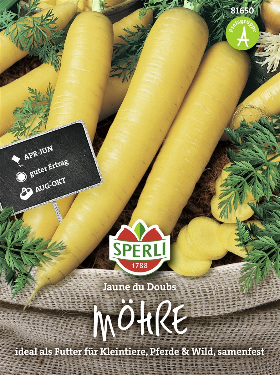 Sperli Möhren Jaune Du Doubs - Gemüsesamen