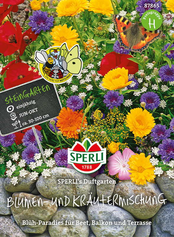 Sperli Blumen- Und Kräutermischung Duftgärten - Blumensamen