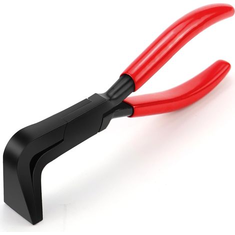 90°-klappzange - Blechzange - 22 Mm - Blechbiegezange - Mit Rutschfestem Griff - Werkzeug Zum Biegen Und Glätten Von Blech (rot 90°)