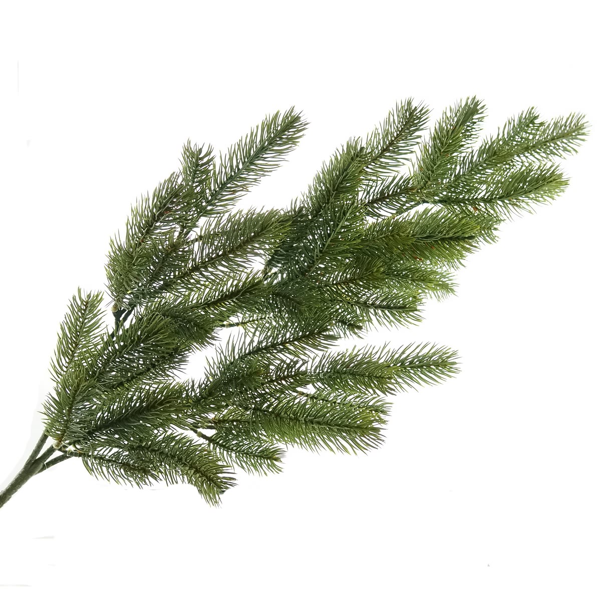 Weihnachtsdekoration Tannenzweig Grün 57 Cm - Kunststoff