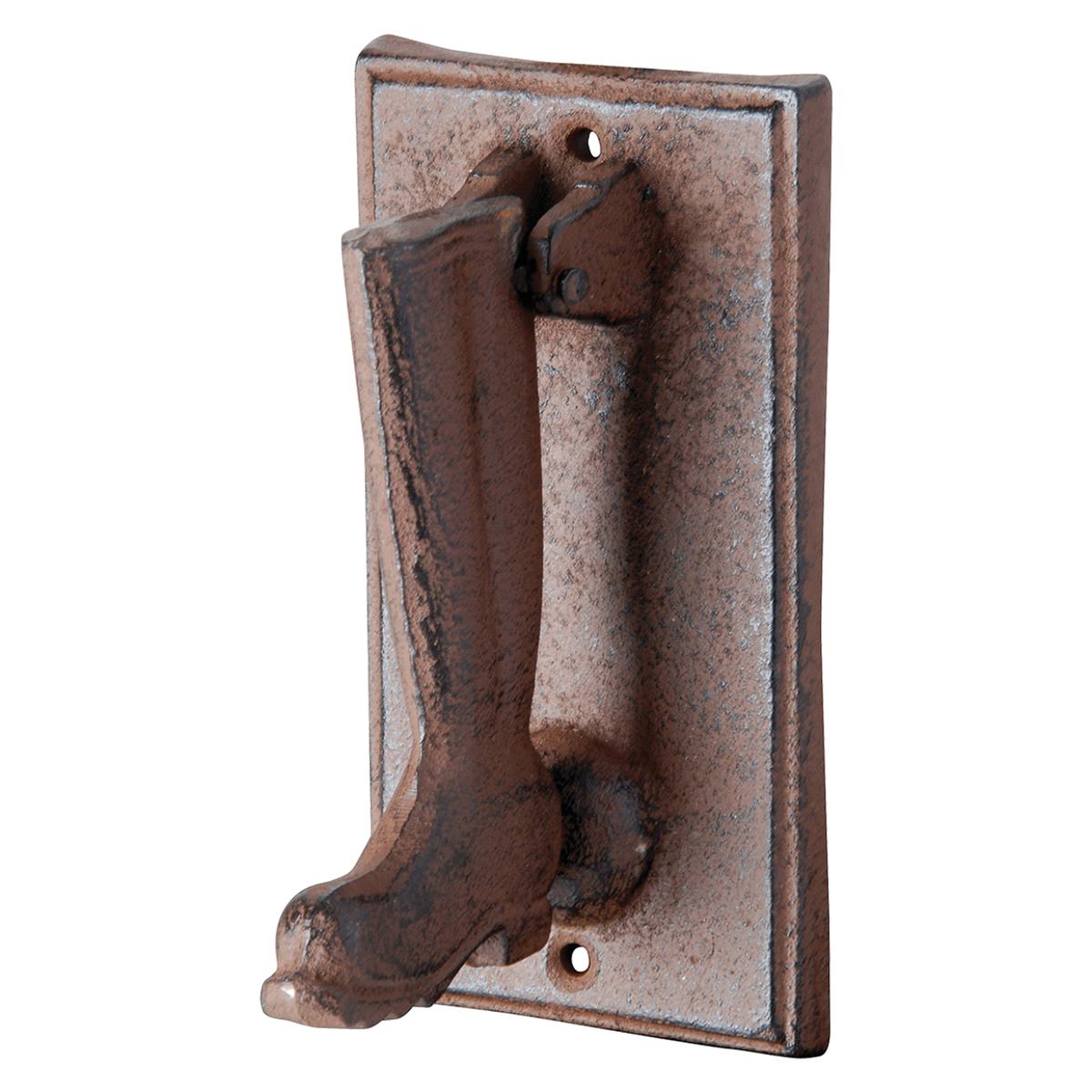 Esschert Design - Türklopfer Stiefel 15,9 Cm - Gusseisen